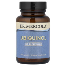 Dr. Mercola, Ubiquinol, 200 mg, 30 Kapsler