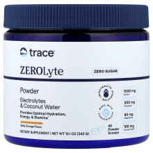 Trace, ZEROLyte-Pulver, Salzig Orange, 12,1 oz (342 g)