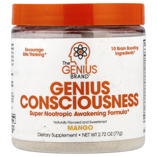 The Genius Brand, Genius Συναίσθηση, Μάνγκο, 2.72 oz (77 g)