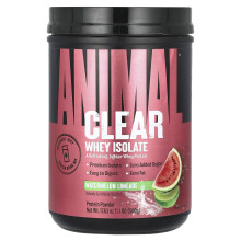 Animal, Clear Whey Isolate, Watermelon Limeade, 1,1 pond (500 g)