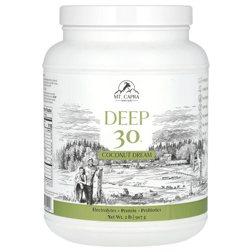 Mt. Capra, Deep 30‚Ñ, Coconut Dream, 2 pund (907 g)
