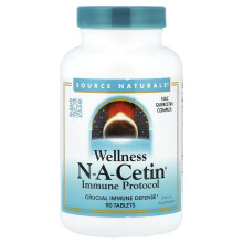 Source Naturals, Bienestar N-A-Cetin, 90 Tabletas