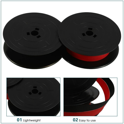 EIMELIOld Fashioned Typewriter Calculator Tape Mesh Black and White Universal 2