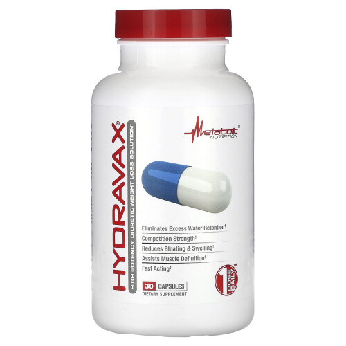Metabolic Nutrition, Hydravax, 30 Kapsules