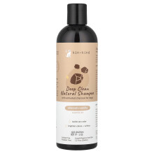 Kin+Kind, Djup Renhet Naturlig Shampoo, För Hunden, Mandel + Vanilj, 12 fl oz (354 ml)