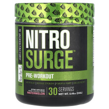 Jacked Factory, Nitro Surge, Voorbereidingsdrank voor Sport, Watermeloen, 8,46 oz (240 g)