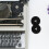 EIMELIOld Fashioned Typewriter Calculator Tape Mesh Black and White Universal 8