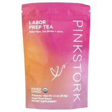 Pink Stork Labor Prep Tea, Sweet Floral, 15 Sachets, 1,3 oz (37,5 g)