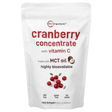 Micro Ingredients, Cranberry Concentrate With Vitamin C, 300 Blister