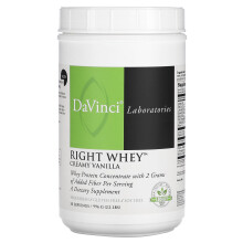 DaVinci Laboratories of Vermont, Right Whey, Creme vanille, 2,2 lbs (996 g)