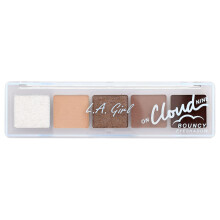 On Cloud Nine da L.A. Girl, Sombradeira de Olho Bouncy, GES238 Taupé Aéreo, 0,18 oz (5 g)