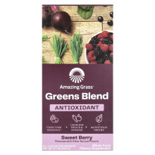 Amazing Grass, Mezcla de Hierbas, Antioxidante, Fresa Dulce, 15 Paquetes, 0.24 oz (7 g) Cada uno