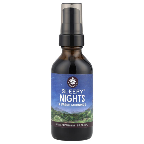 WishGarden Herbs, Σουπέρ Νύχτες & Φρέσκοι Ματαίνες, 2 fl oz (59 ml)