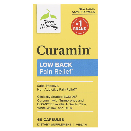 Terry Naturally, Curamin, Χαμηλή Πυελική Αιμορραγία, 60 Φύλλα