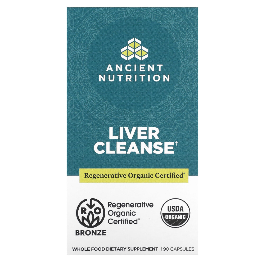 Ancient Nutrition , Liver Cleanse, 90 Capsules