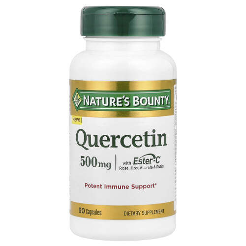 Nature's Bounty, Quercetina Con Ester-C, 60 Capsule
