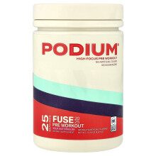 Podium Nutrition, Fuse 2025 Voorwerkout, Zuur Watermeloen, 15,26 oz (432,5 g)