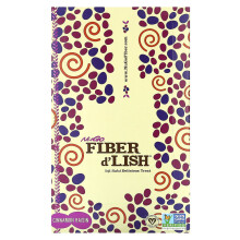 NuGo Nutrition, Fiber d'Lish, Kanel Raisin, 16 Barer, 1,6 oz (45 g) Varje