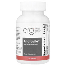 Optimox, Androvite, Multivitamin dla Mężczyzn, 180 Tabletek