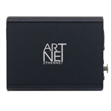 DMX512S ArtNet Ethernet to DMX 512 Controller DMX Lighting Controller (with SPI) for Control Light Strips EU Plug