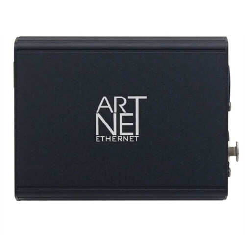 DMX512S ArtNet Ethernet to DMX 512 Controller DMX Lighting Controller (with SPI) for Control Light Strips EU Plug