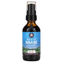WishGarden Herbs, Børn, Kick-It Immune Activator, 2 fl oz (59 ml)