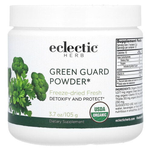 Eclectic Herb, Πράσινη Φύλαξη Πώder, 3.7 oz (105 g)