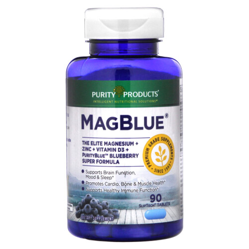 Purity Products, MagBlue, 90 SlipTech Comprimati