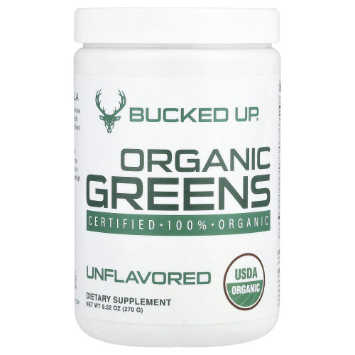 Bucked Up, Οργανικά Φύλλα, Αοράτο, 9.52 oz (270 g)