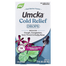 Nature's Way, Umcka, Cold Relief Tropfen, ab 13 Jahren, 1 fl oz (30 ml)
