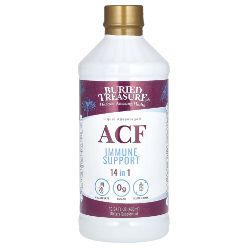 Buried Treasure, Liquid Advantage, ACF Immune Support, 16,54 fl oz (496 ml)
