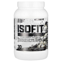Nutra Research, IsoFit, Isolat de Dessert Premium, Cookies & Cream, 2.3 lbs (1,041 g)