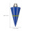 1Set Blue Random Color Plumb Bob Vertical Structure Checking Building Engineering Tool 2