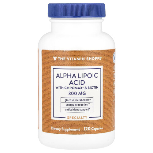 Αλφα Λιποϊκό Οξύ με Χρωμάξη & Βιταμίνη Biotin 120 Capsules