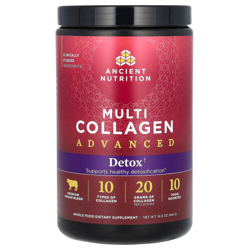 Ancient Nutrition, Πολυκολάτζιν Αdvanced, Αποτοξίνωση, 14.6 oz (414 g)