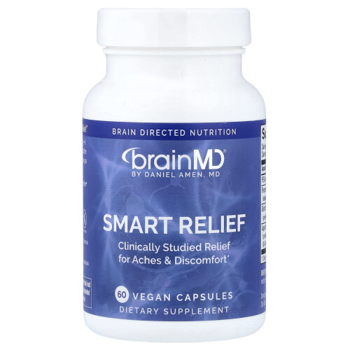 BrainMD, Smart Lindre, 60 Vegan Capsuler