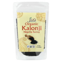 Jiva Organics, Kalonji Organic, Nigella Sativa, 7 oz (200 g)