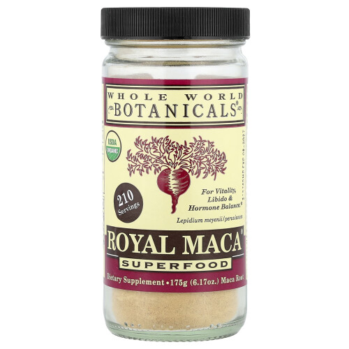 Whole World Botanicals, Βασιλική Μακά, Σούπερφουν, 6.17 oz (175 g)