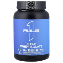 Rule One Proteins, Isolato Chiara, Blue Raspberry, 1,52 lb (689 g)