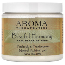 Abra Therapeutics, Naturlig Bubbelpiggebad, Blissful Harmony, Patchouli & Frankincense, 14 oz (397 g)