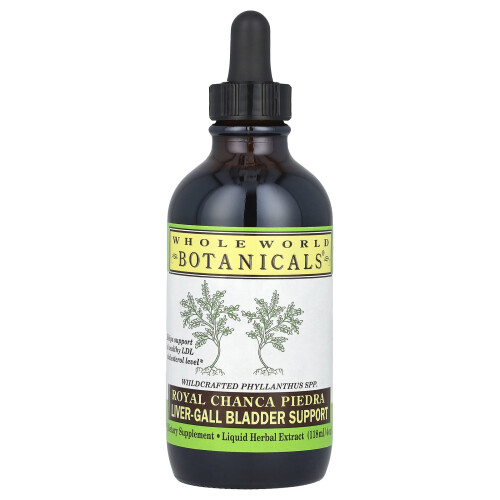 Whole World Botanicals, Βασιλική Χάνκα Πιέδρα, Υποστήριξη Λiver-Gall Bladder, 4 oz (118 ml)