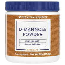 The Vitamin Shoppe, Polvo de D-Mannosa, 3.2 oz (90.3 g)