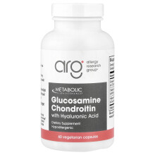 Metabolic Maintenance, Glucosamine Chondroitin met Hyaluronzuur, 60 Capsules