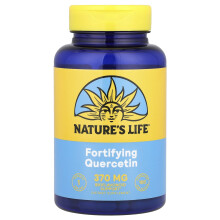 Nature's Life, Fortificerende Quercetin, 370 mg, 100 Kapsler