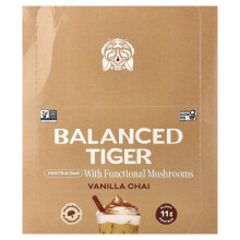 Balanced Tiger, Protein-Bar, Vanille Chai, 12 Bars, 1,55 oz (44 g) pro Stück