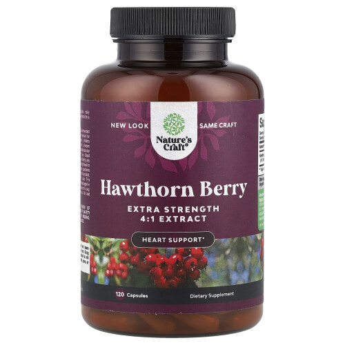 Nature's Craft, Hawthorn Berry, 120 Φύλλα (665 mg per Φύλλο)
