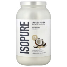 Isopure, Proteine Low Carb, Toasted Coconut, 3 lb (1.36 kg)