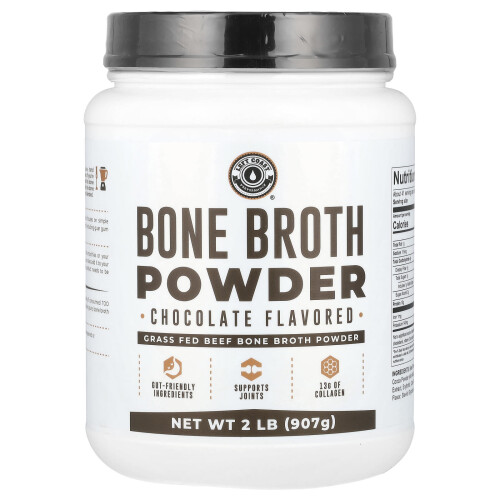 Left Coast Performance, Beenderbouillonpoeder, Chocolate, 2 lb (907 g)
