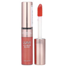 L'Oréal, Lumi, Le Vloeibare Blush, 625 Glowy Goudrood Rood, 0,33 fl oz (10 ml)