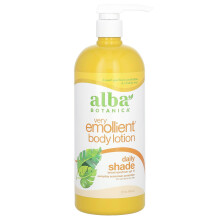 Alba Botanica, Very Emollient Krop Lotion, Daglig Skygge, SPF 15, 32 fl oz (946 ml)